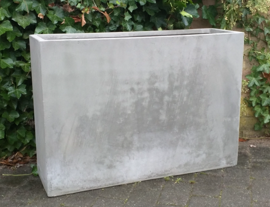 Partition Planter Cement Grey