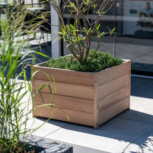 Carrez Wooden Planter Square