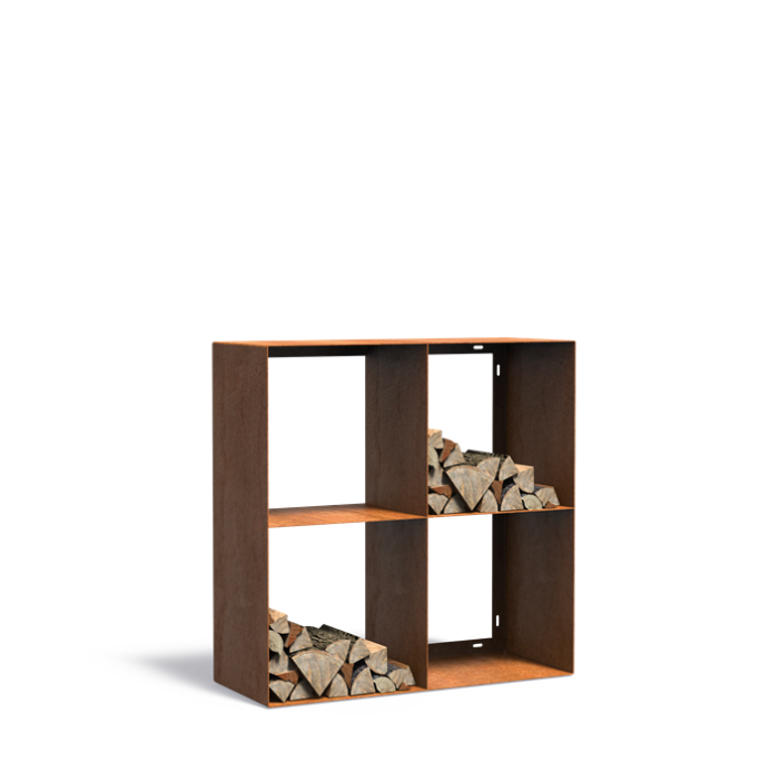 Wood Storage Unit Box Style