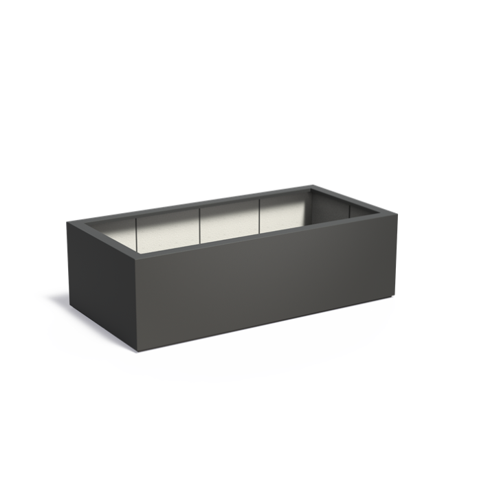 Carrez Rectangle Fibreglass Planter