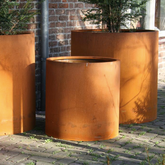 Circum Planter Corten Steel