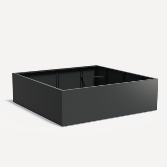 Carrez Square Aluminium Planter